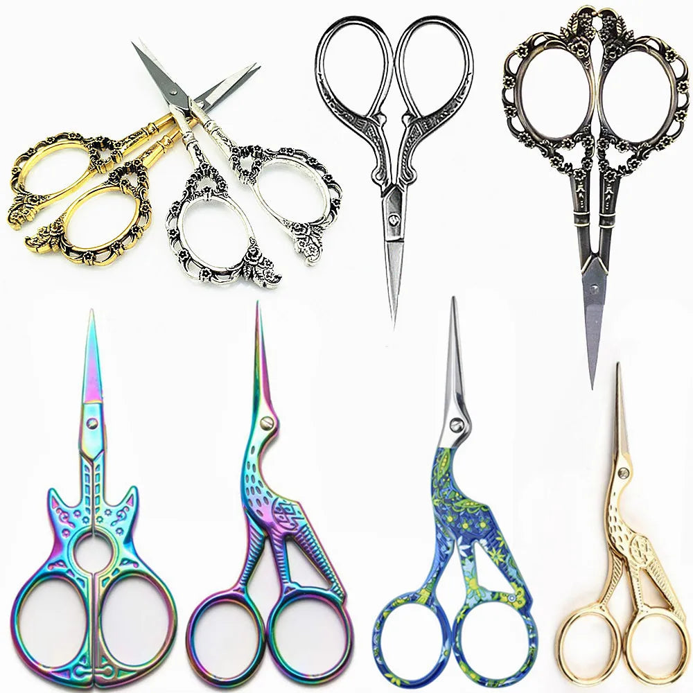 ✂️ Ciseaux de Couture Rétro en Acier Inoxydable