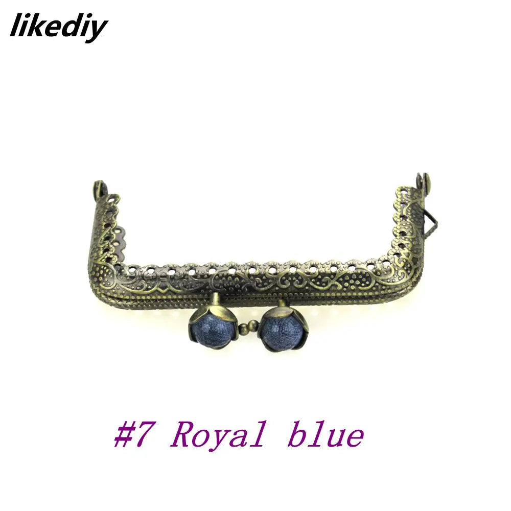 👛 Lot de 10 Fermoirs Carrés 8,5 cm