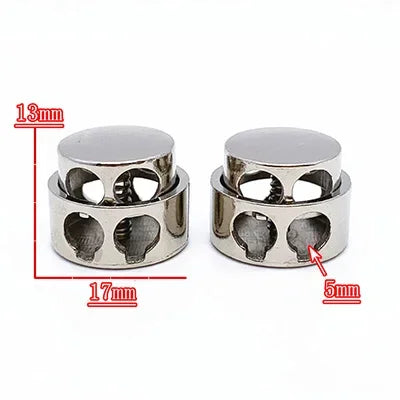 🔩 10pcs Bloque-Cordon Métal à Ressort