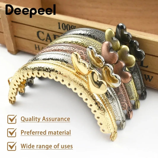 👛 Fermoir Métal Embossé 8,5 cm