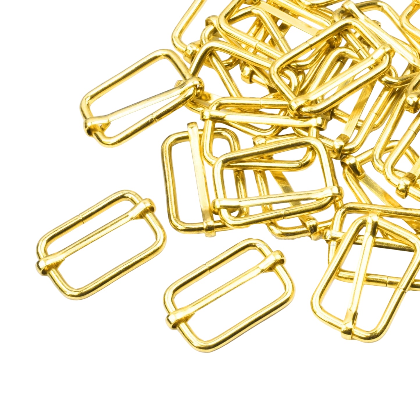 🎯 Lot de 10 Boucles Coulissantes Métal