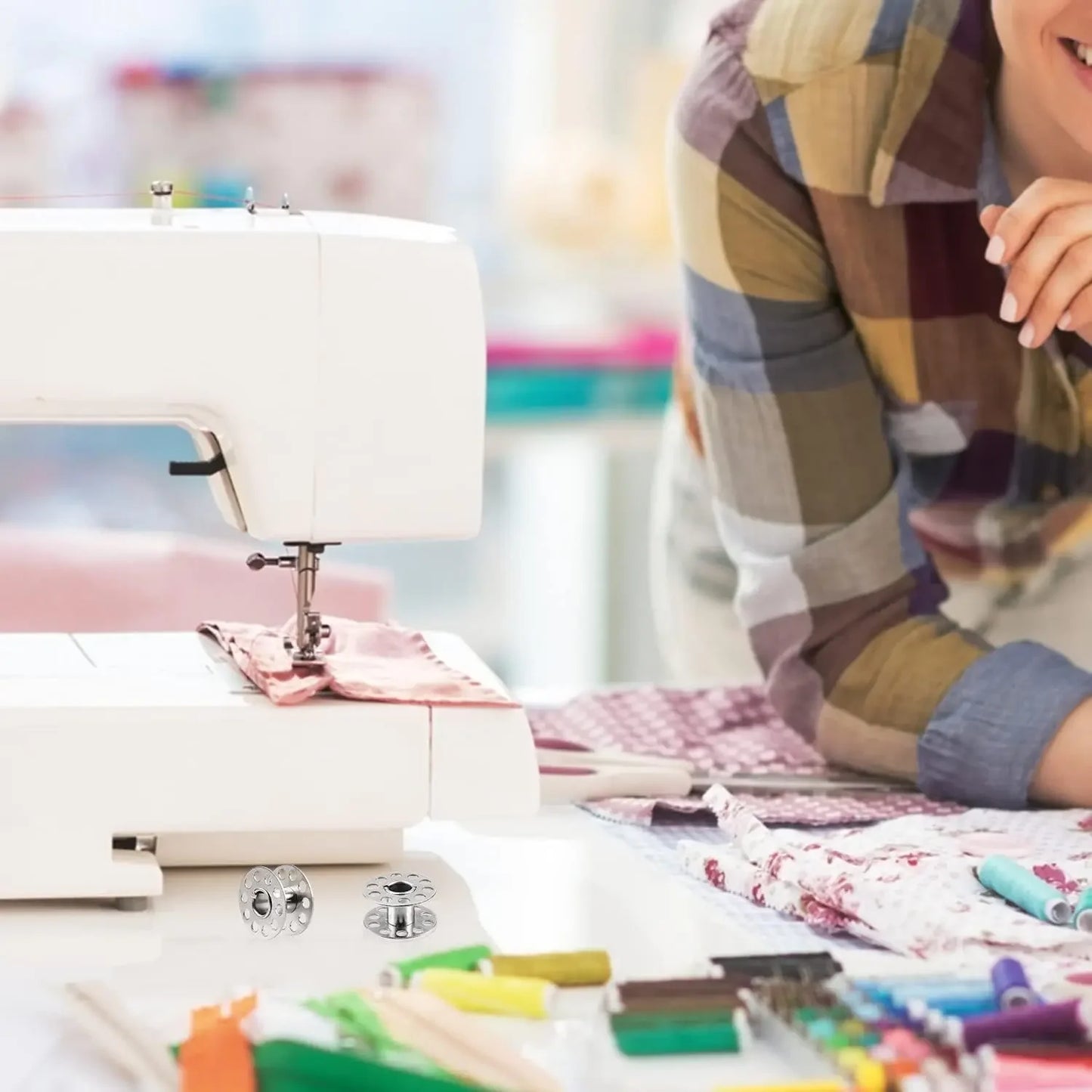🧵 Canettes Métalliques pour Machine à Coudre ✨