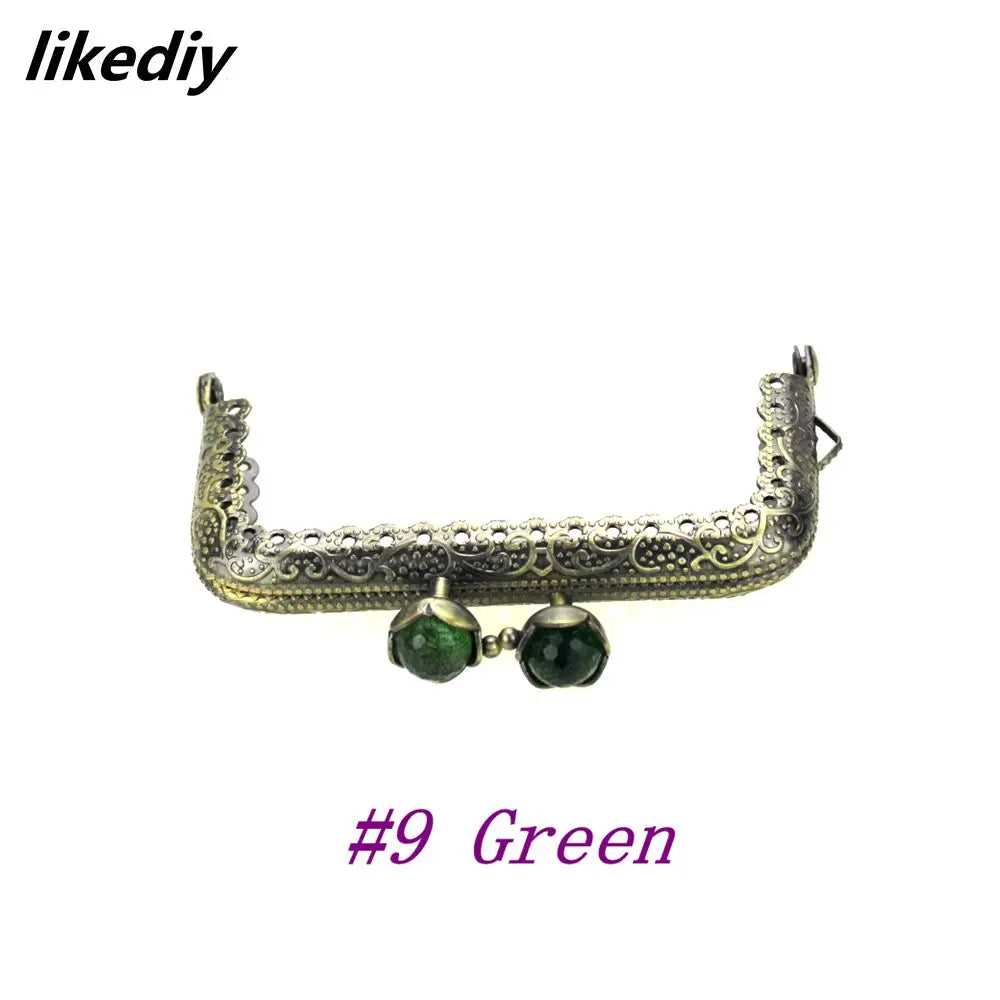 👛 Lot de 10 Fermoirs Carrés 8,5 cm