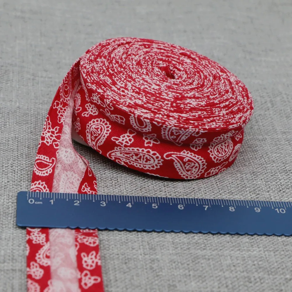 🌸 Biais Fleuri 100% Coton