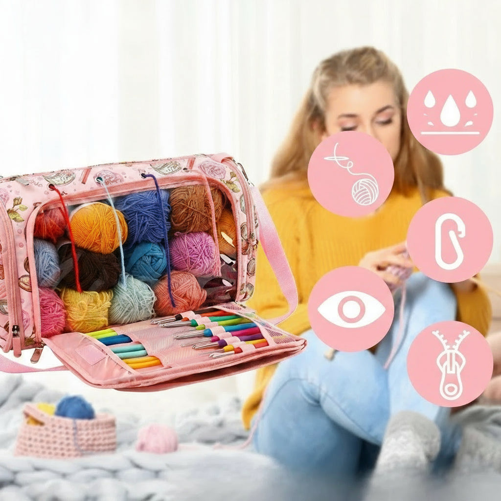 🧵 Grand Sac de Rangement en Tissu Oxford🎒