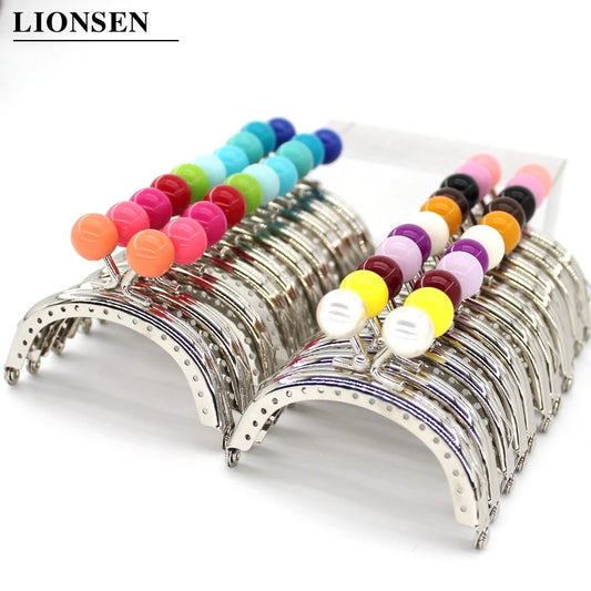 🧡 Fermoir Métal Argenté 8CM