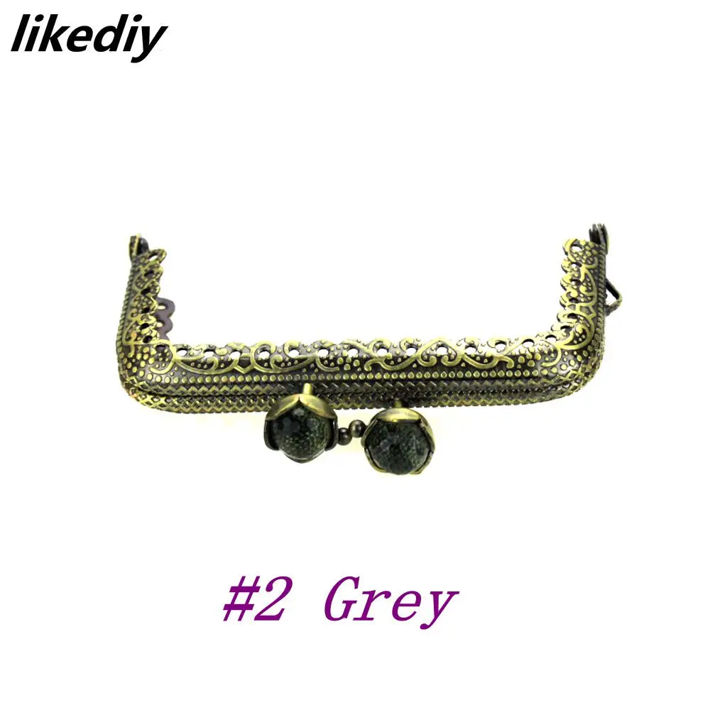 👛 Lot de 10 Fermoirs Carrés 8,5 cm