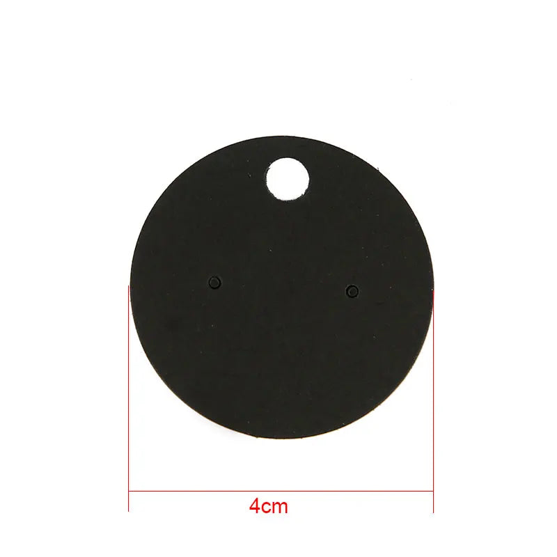 📦 50pcs Cartes Présentoirs Bijoux