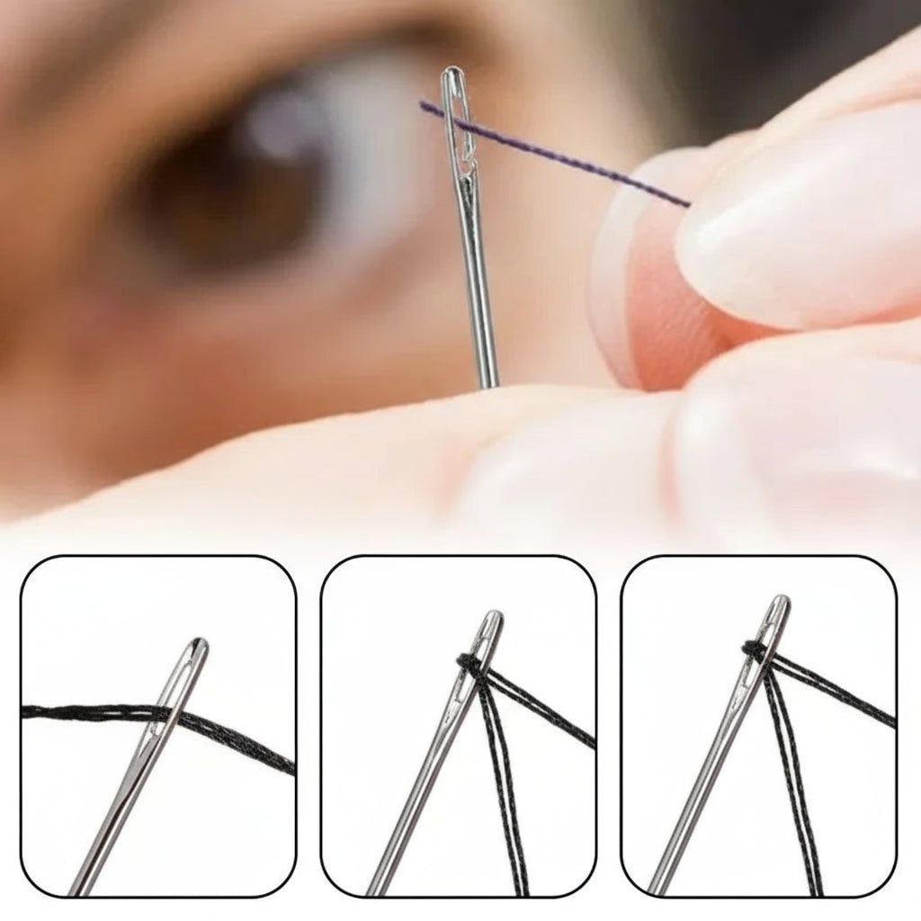 🪡 Aiguilles à Coudre à Trou Latéral