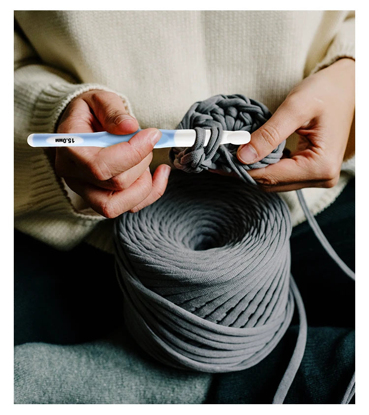 🧶 Crochets Ergonomiques Multicolores – 6 à 20 mm ✨