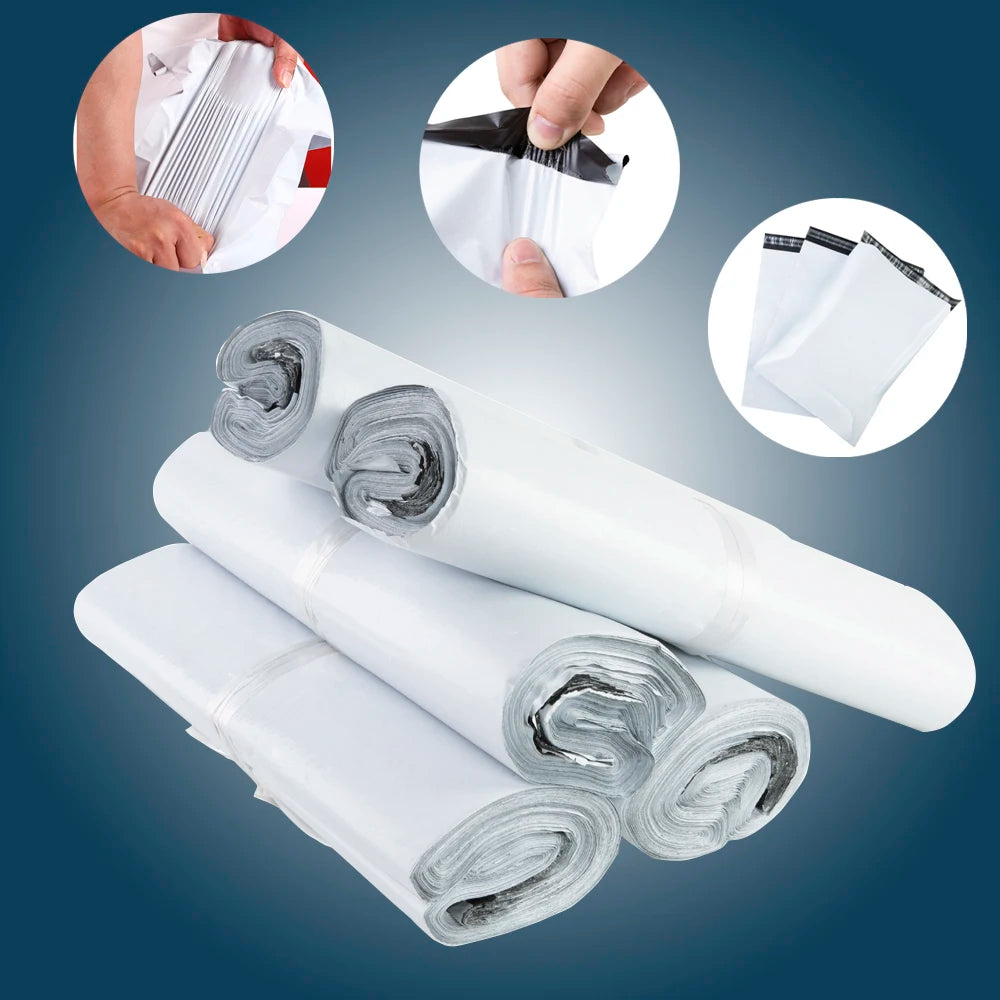 📦 Lot de 10 à 50 Sacs d’Expédition Blancs
