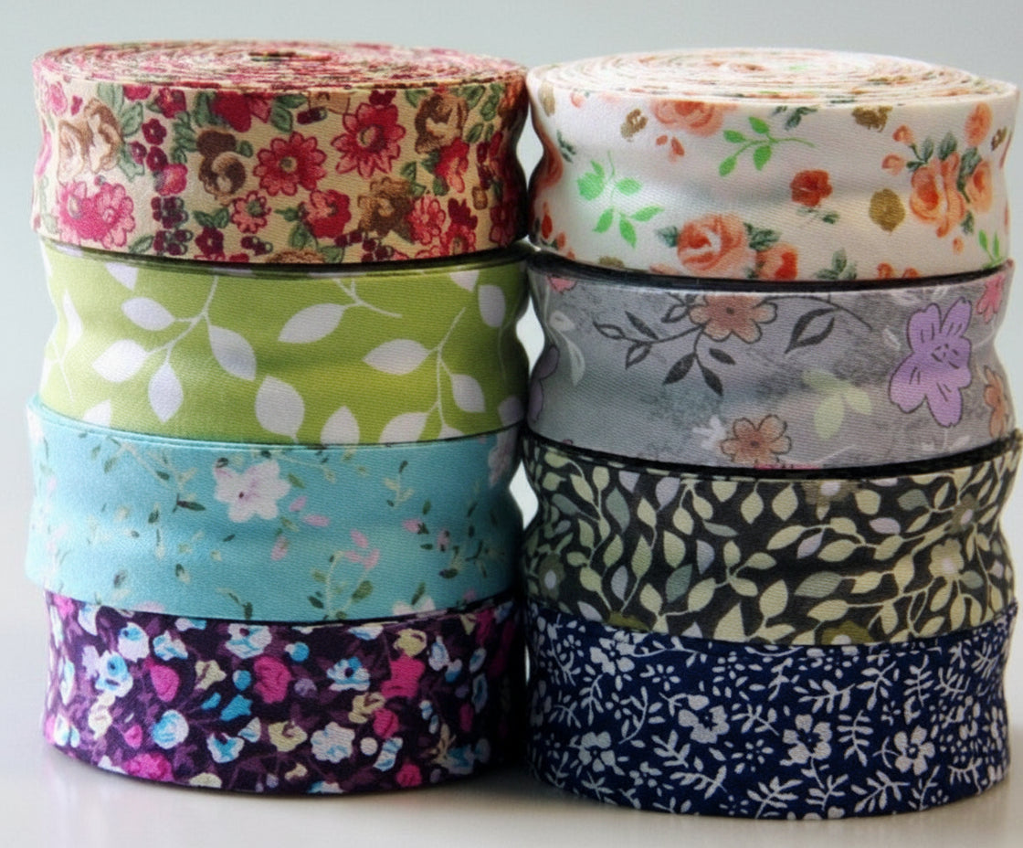 🌸 Biais Fleuri 100% Coton