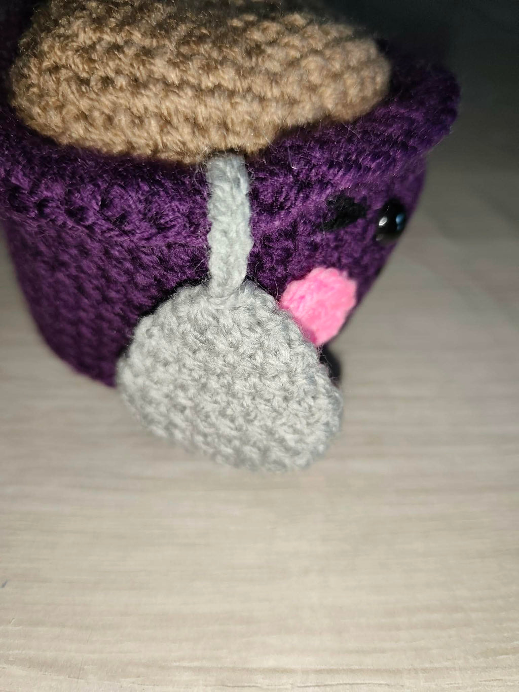 ☕ Tasse à thé au crochet – organiseur d’accessoires 🧶