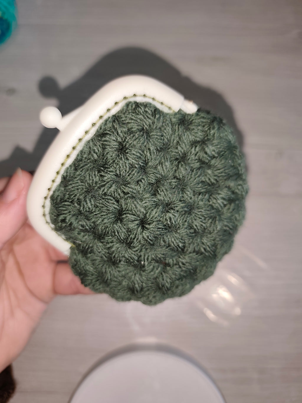 Porte‑monnaie au crochet Point Jasmin