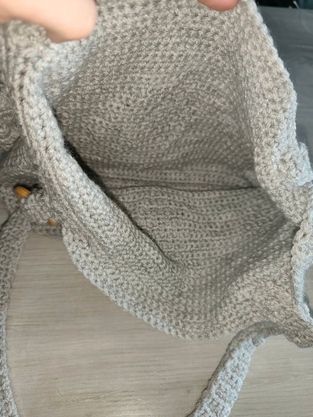 👜 Sac au crochet point popcorn