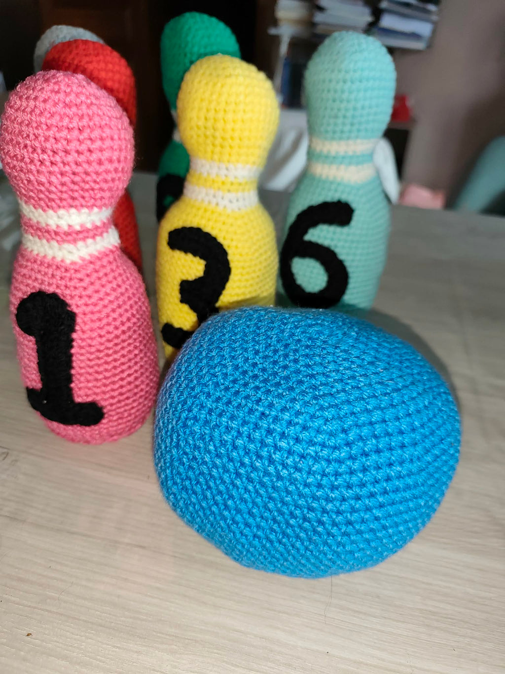 🎀 Jeu de quilles au crochet