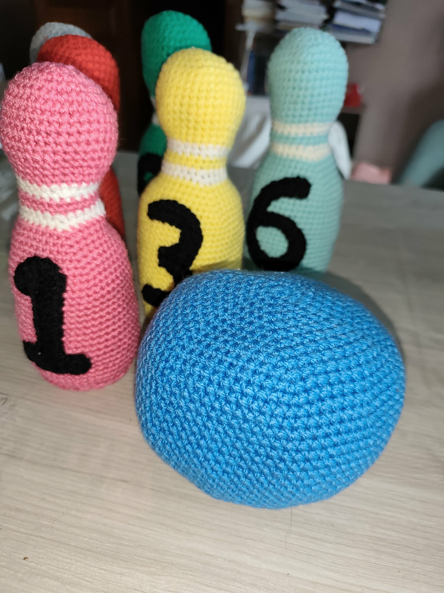 🎀 Jeu de quilles au crochet