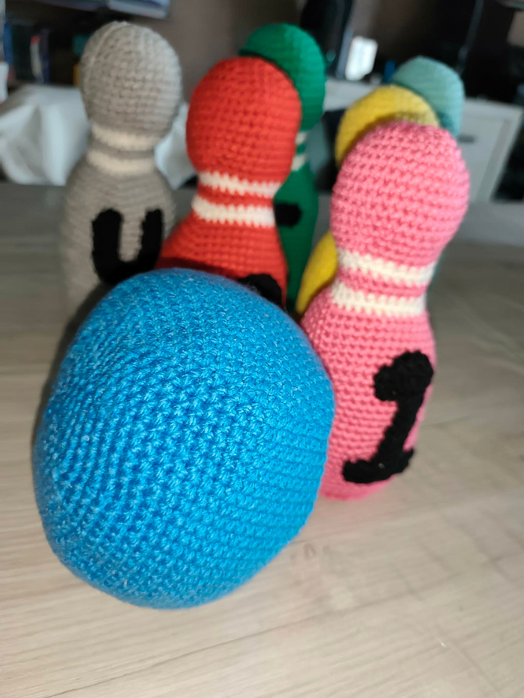 🎀 Jeu de quilles au crochet
