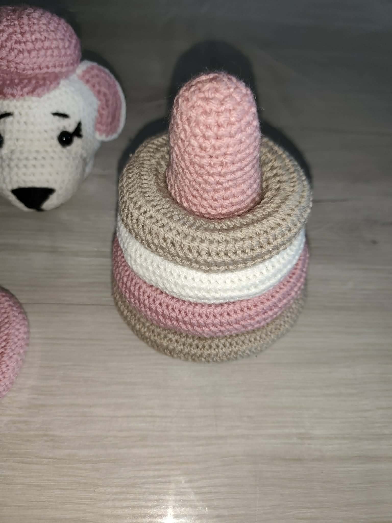 🧸 Ours empilable au crochet