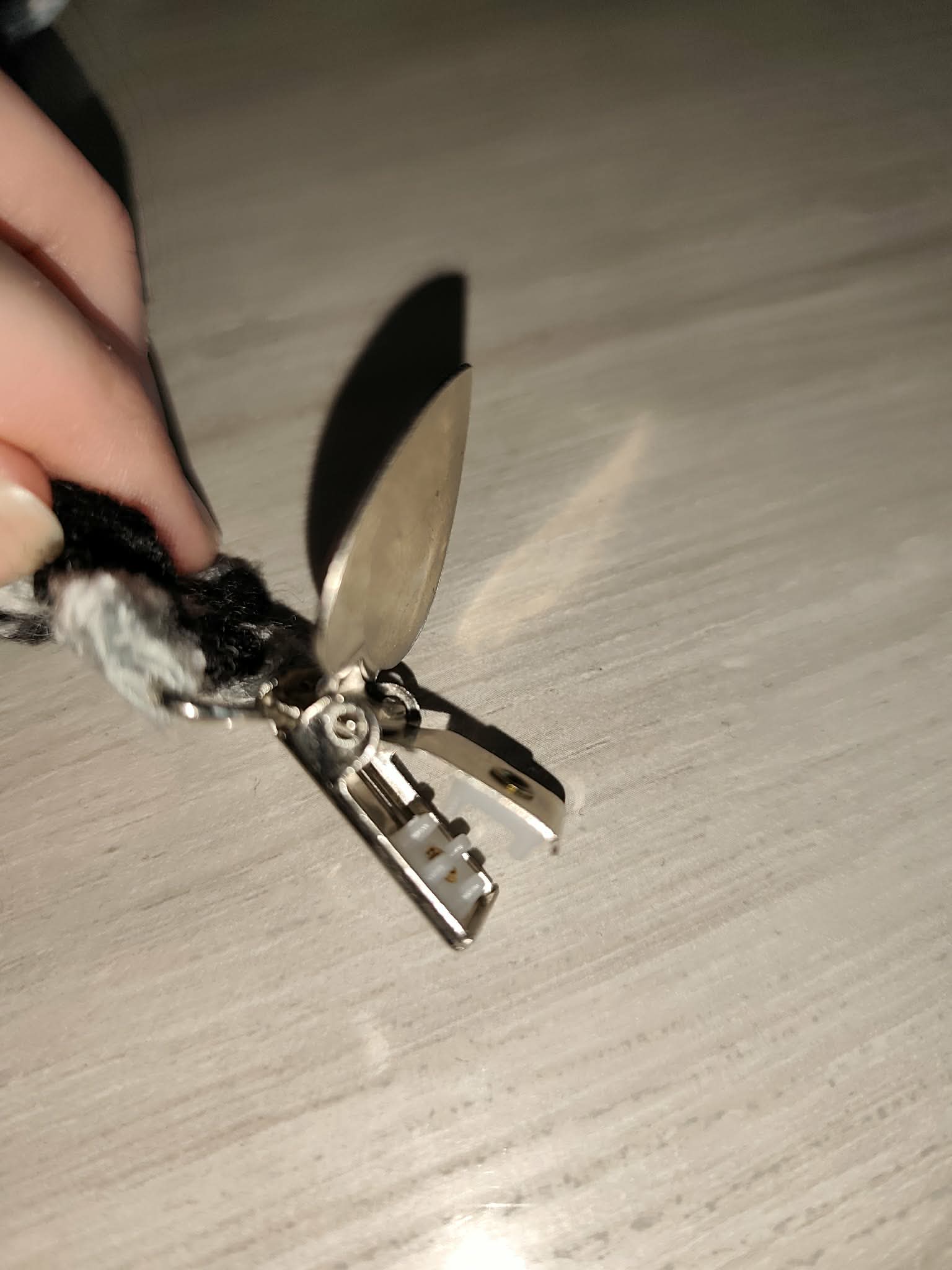 💗 Attache tétine éventail au crochet