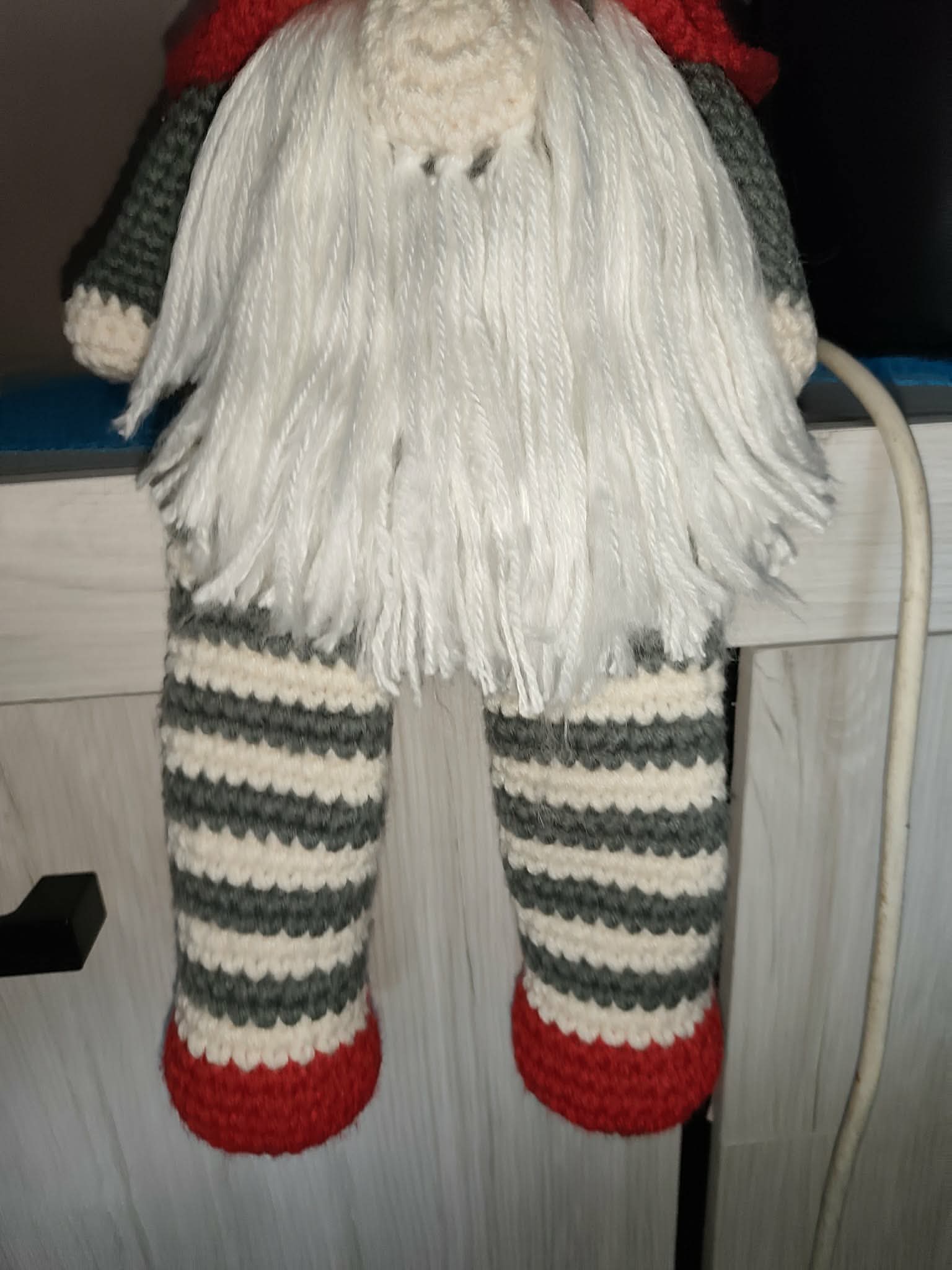 🎄 Gnome de Noël grand format au crochet