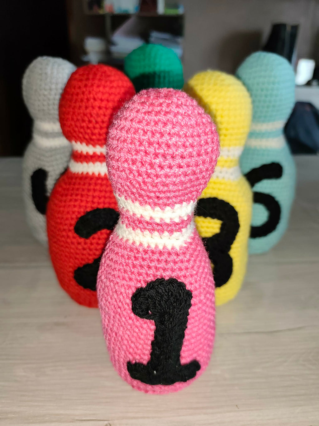 🎀 Jeu de quilles au crochet