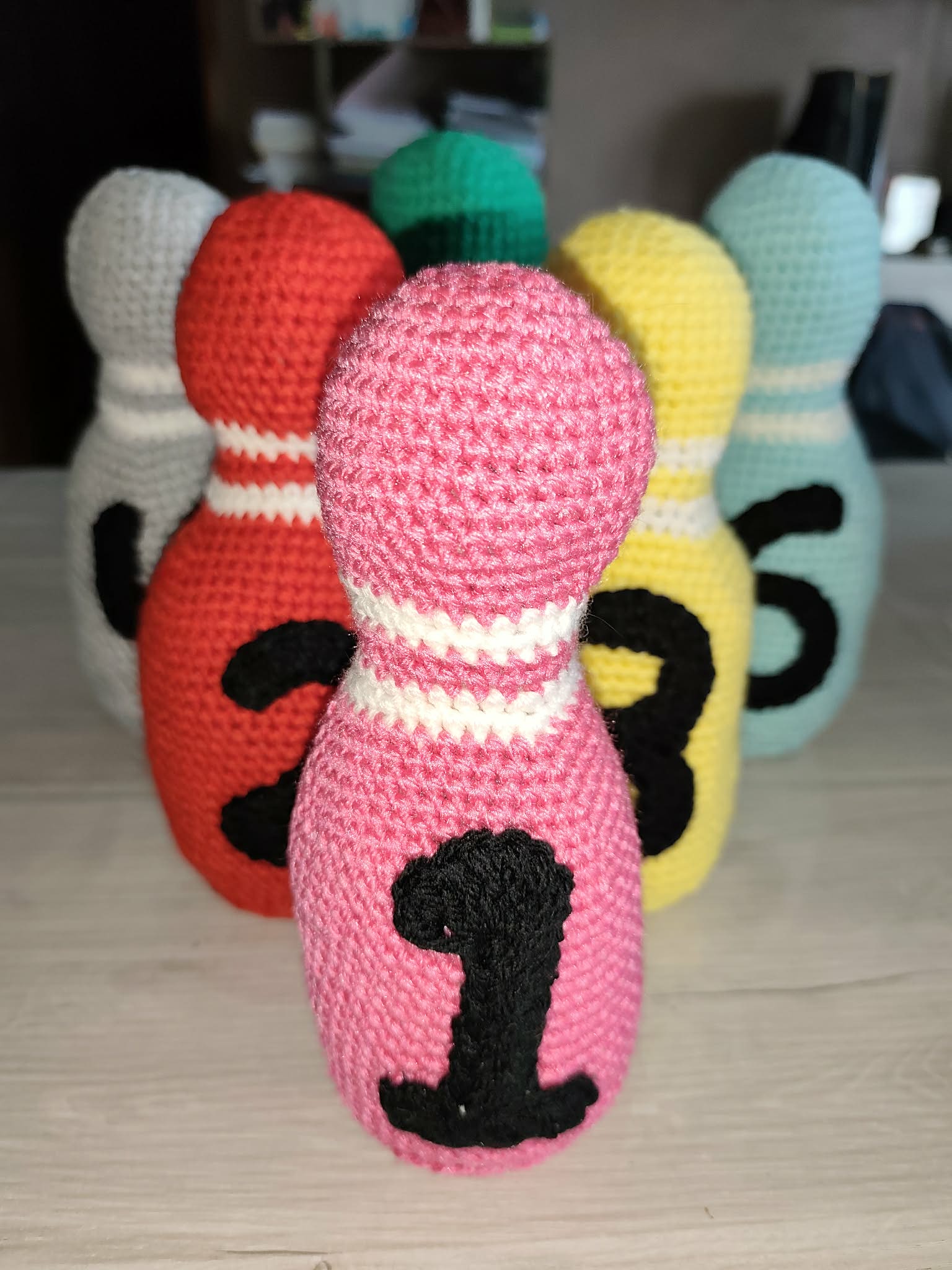 🎀 Jeu de quilles au crochet