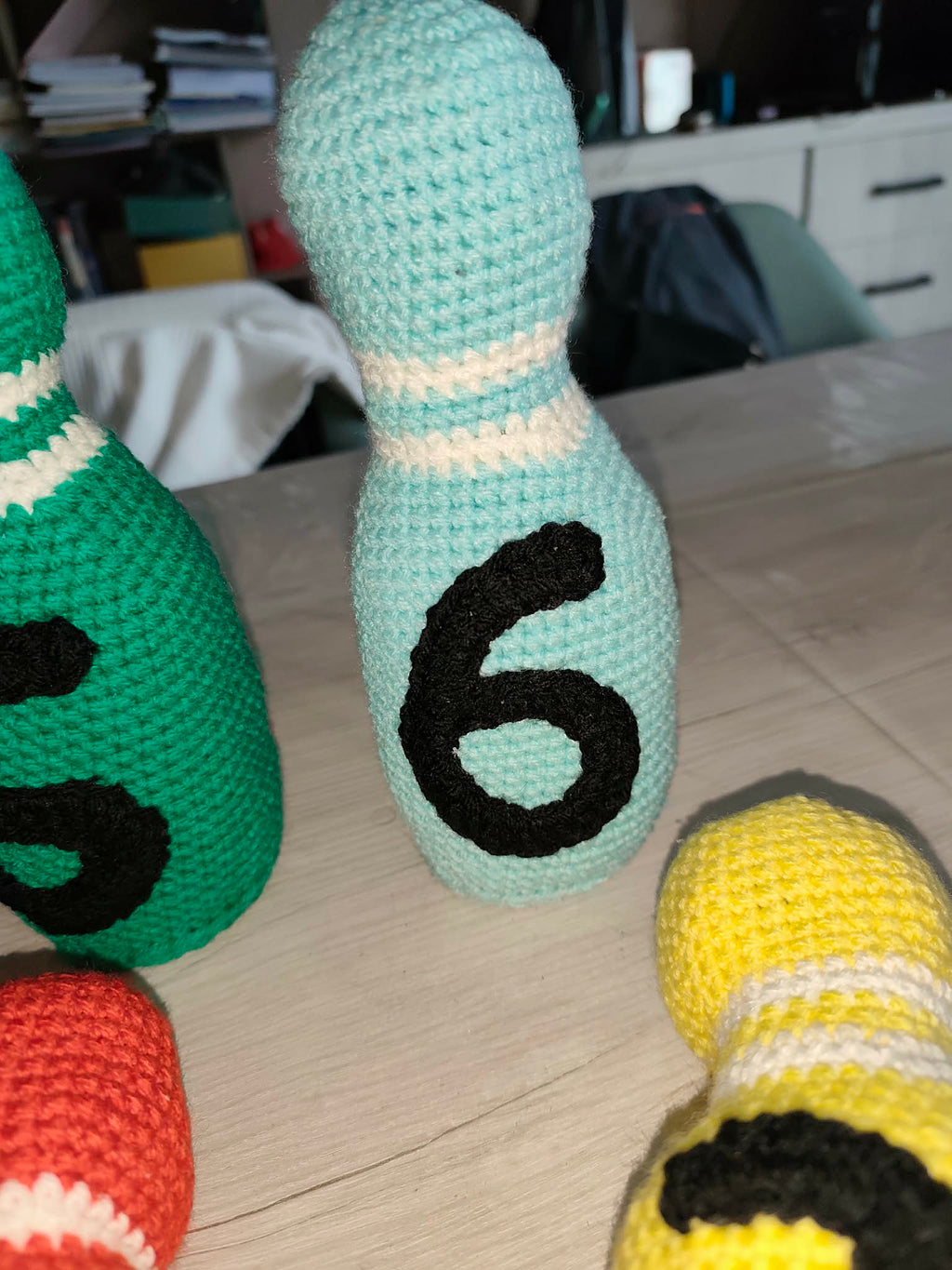 🎀 Jeu de quilles au crochet