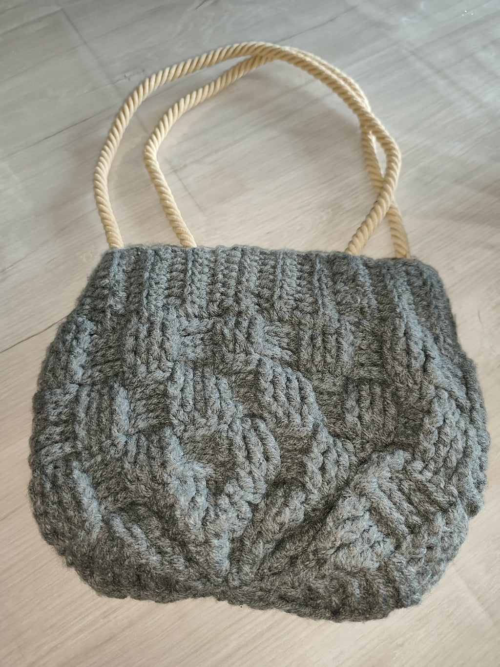 👜 Sac à main au crochet doublé tissu