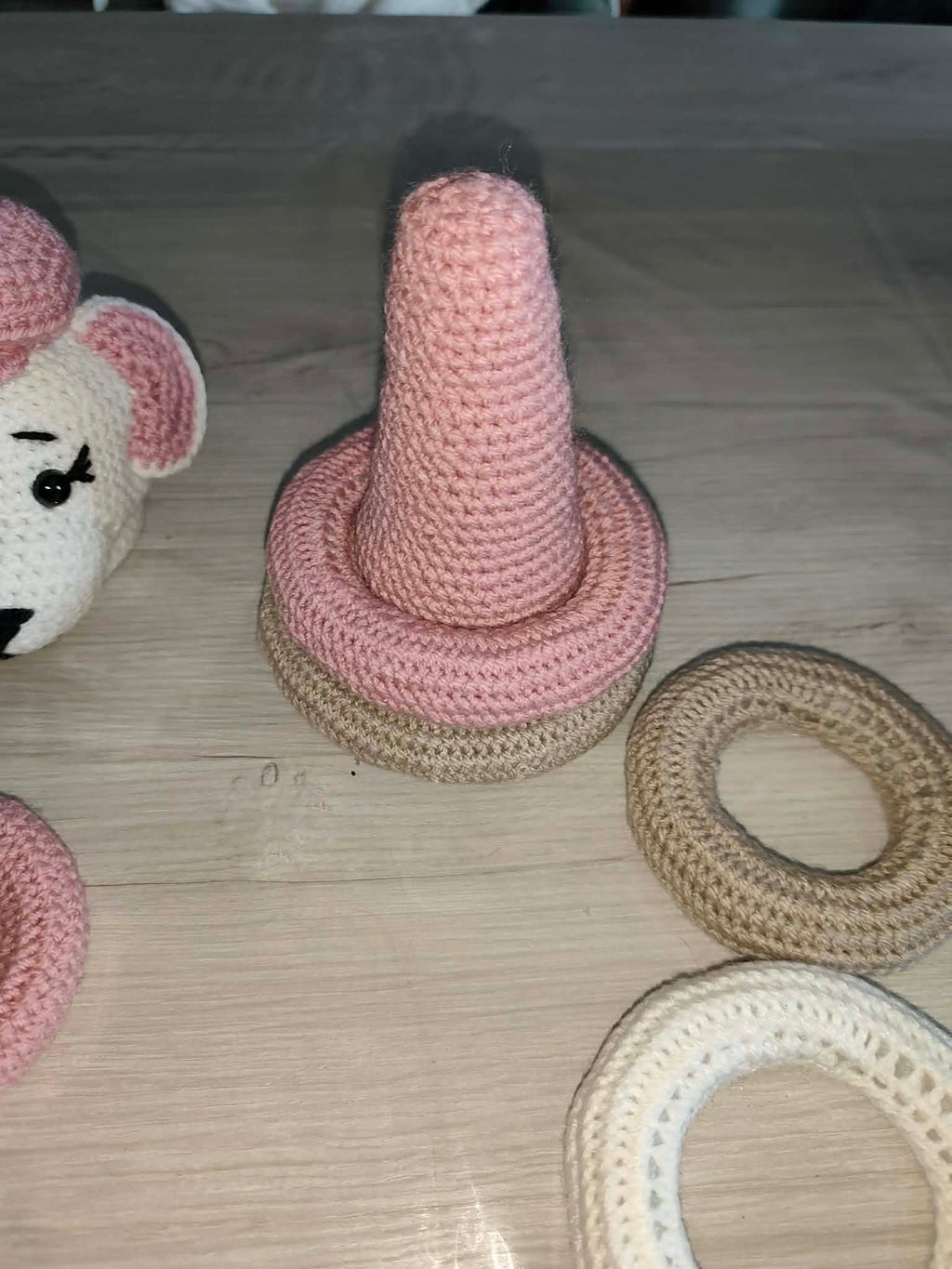 🧸 Ours empilable au crochet