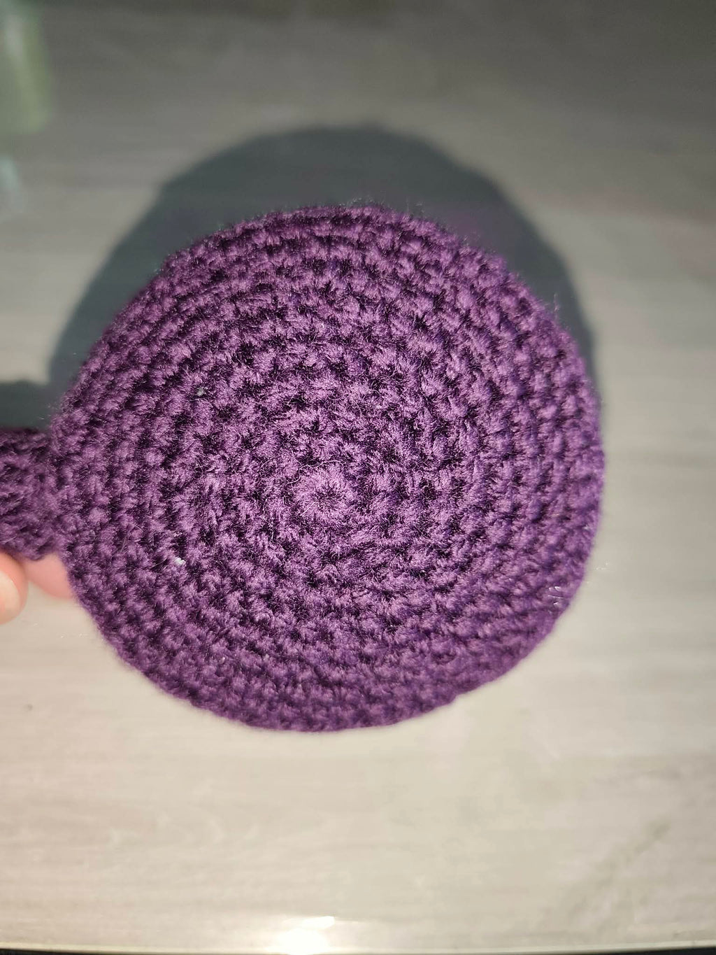 ☕ Tasse à thé au crochet – organiseur d’accessoires 🧶
