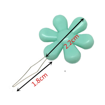 🌸 Lot de 10/20 Passe-Fils Faciles en Forme de Fleur 🧵