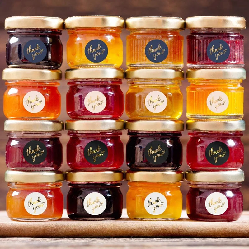 💙 Stickers “Thank You” – 50 à 500 pcs