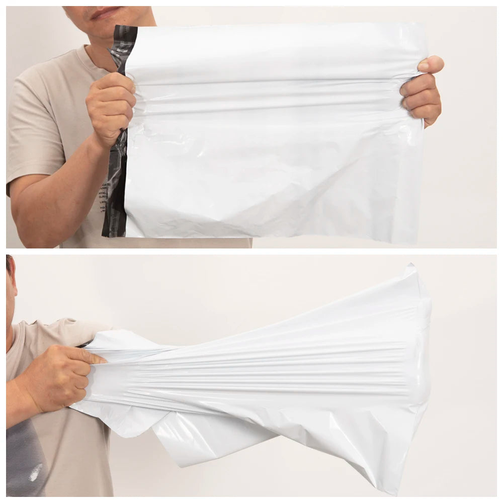 📦 Lot de 10 à 50 Sacs d’Expédition Blancs