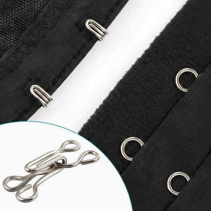 🧷 100 Sets Crochet & Œillet Invisibles