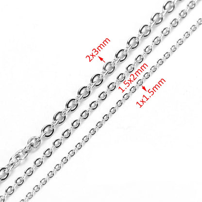 ✨ Chaîne en Acier Inoxydable 10 mètres