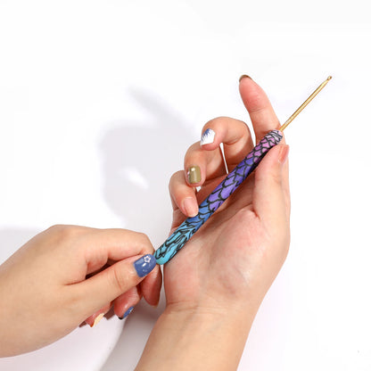 🧜♀️ Set de Crochets Petite Sirène Ergonomiques