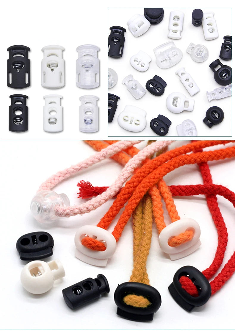 🔒 Stoppeurs de Cordon en Plastique