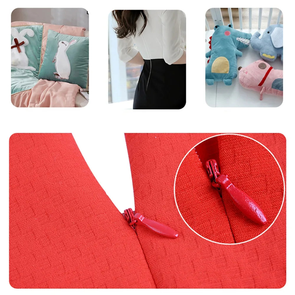 🧵 Lot de 10 Fermetures Éclair Invisibles