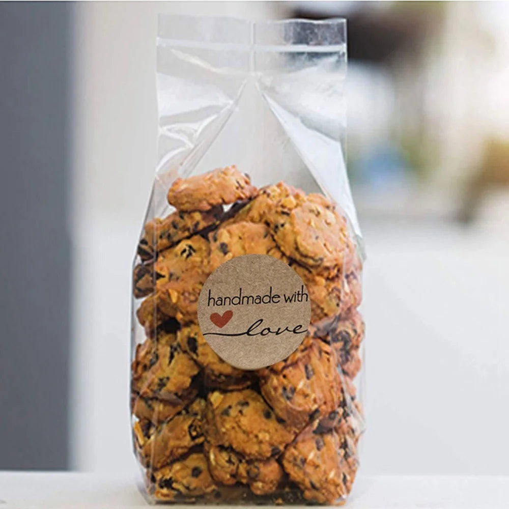 🧡 Stickers "Handmade With Love"