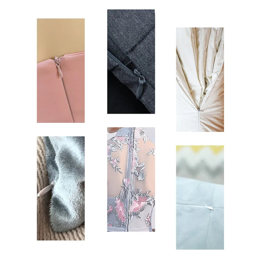 🧵 Lot de 10 Fermetures Éclair Invisibles