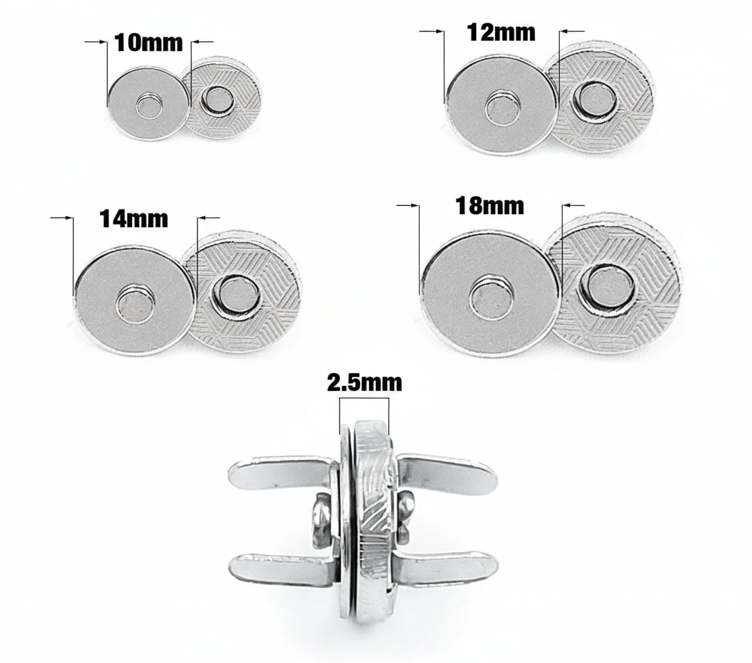 🧲 Boutons Magnétiques Fins