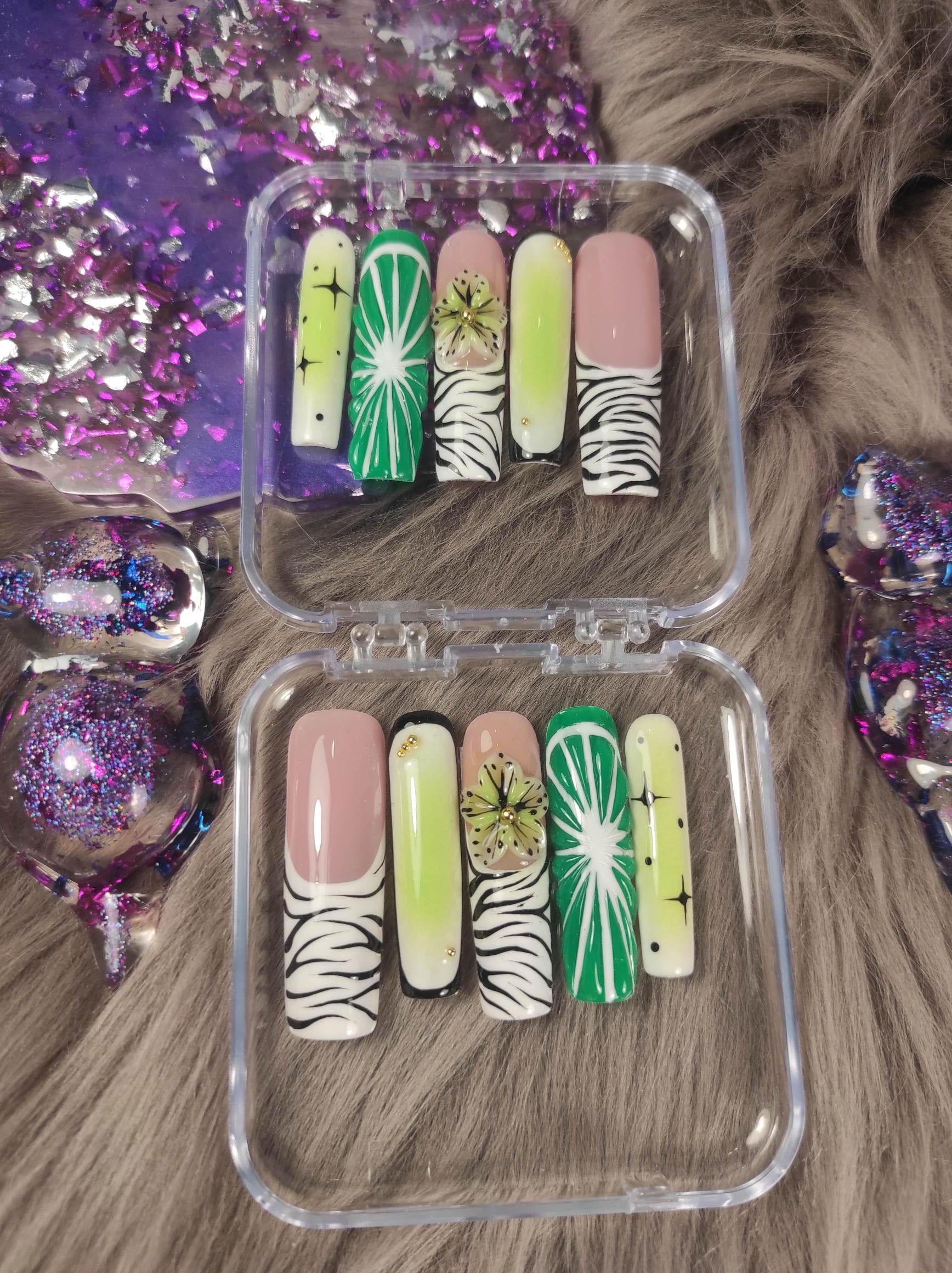 Kit Zèbre citronné