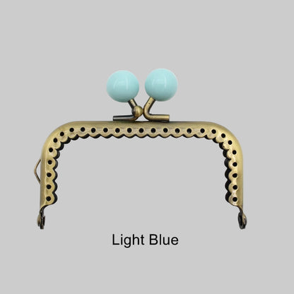 👜 Fermoir Métallique Carré 8,5 cm