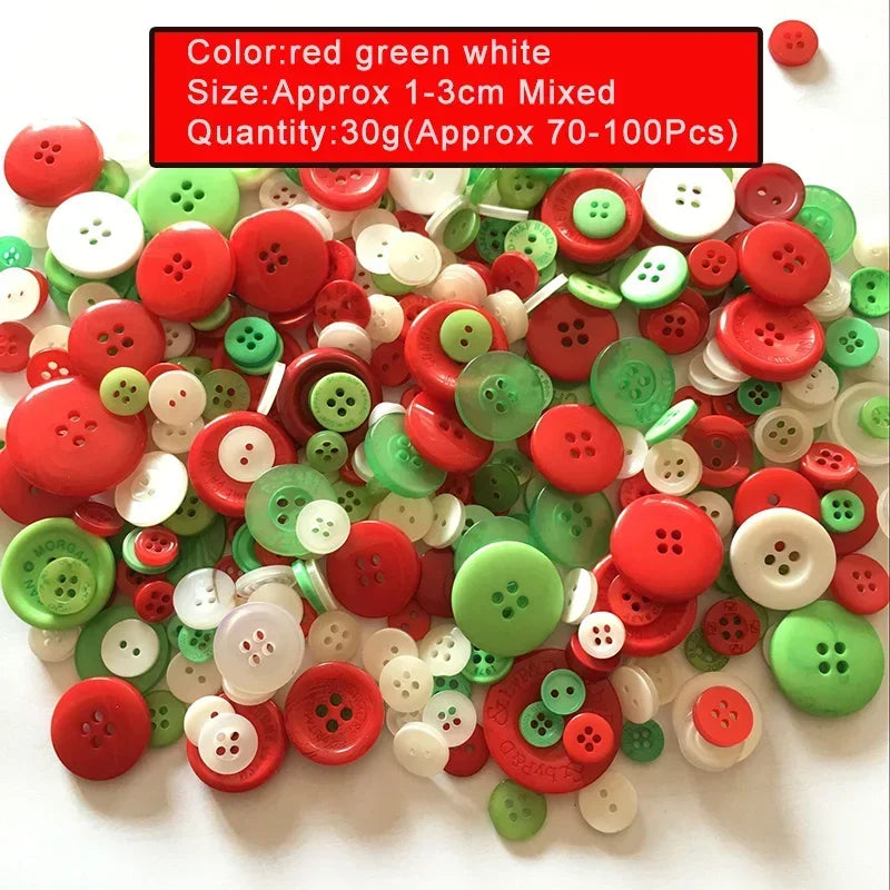 🎨 Lot de 70 à 100 Boutons Ronds Colorés