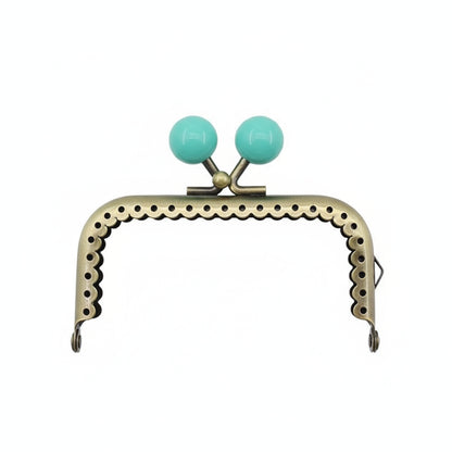 👜 Fermoir Métallique Carré 8,5 cm