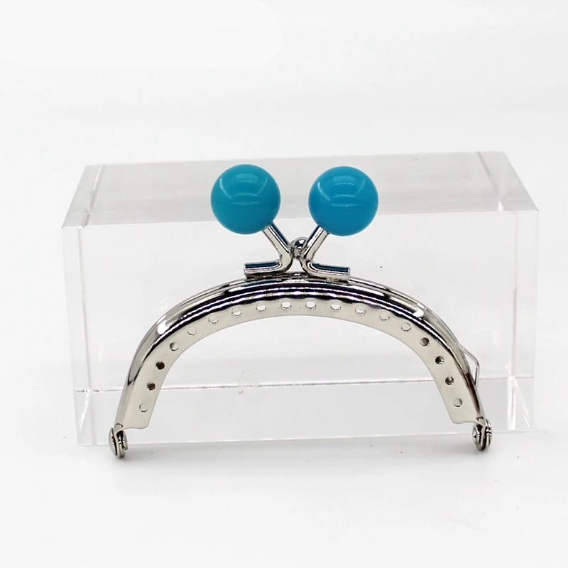 🧡 Fermoir Métal Argenté 8CM