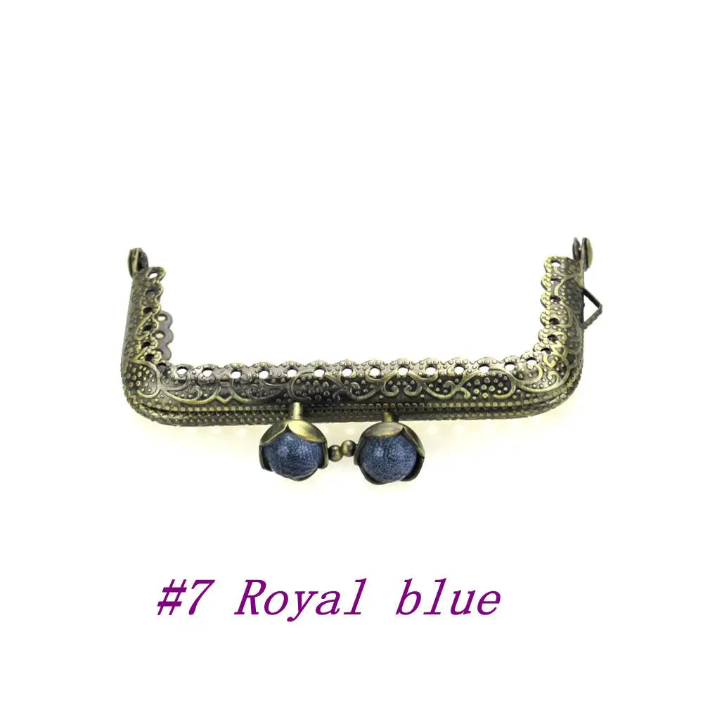 👛 Lot de 10 Fermoirs Carrés 8,5 cm