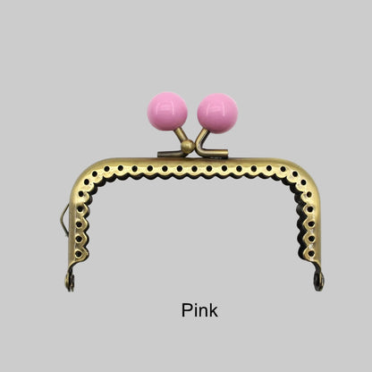 👜 Fermoir Métallique Carré 8,5 cm