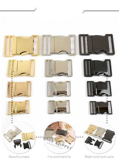 🧲 2 Boucles Métal à Dégagement Rapide